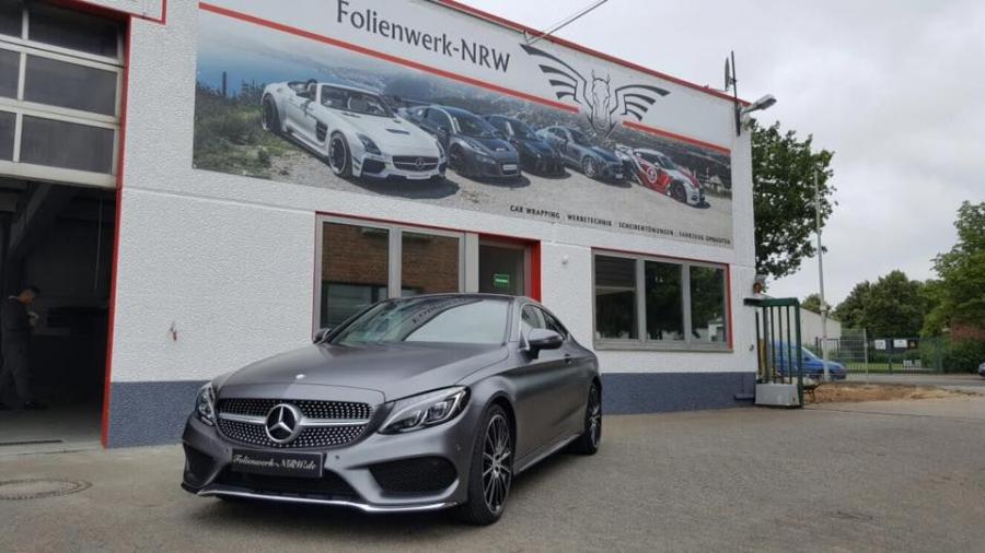  Mercedes-Benz C-Class Coupe by Folienwerk-NRW 2016 года  (фото 2 из 6)